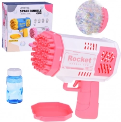 Detská pištoľ na bubliny so svetlom a tekutinou