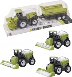 Kombajn s prípojným vozíkom