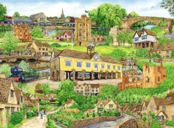 Puzzle Útek do Cotswolds 500 dielikov