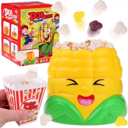 Zručnostná hra so zachytávaním popcornu
