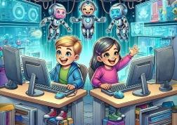 Puzzle Programovanie Robotov 200 dielikov