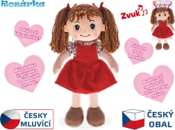 Bábika Rozárka hovoriaca česky 35 cm