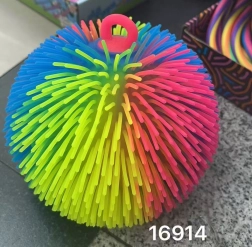 Stláčacia loptička Dúhová