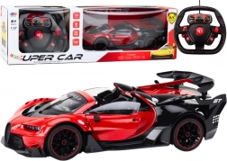 RC športové auto 1:12 s otváracími dverami – červené