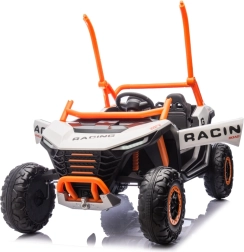 Detské elektrické vozidlo RACING Road biele