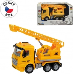 Auto stavebné na zotrvačník 16 cm