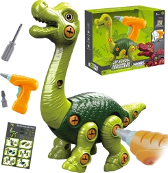Woopie skrutkovacia stavebnica brachiosaura s vŕtačkou