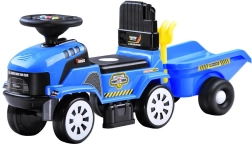 Odrážadlo traktor s prívesom a melódiami pre deti – Traktor