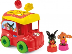Senzorický vkladací autobus Bing s 8 mäkkými kockami CLEMENTONI Soft Clemmy
