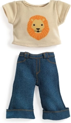 DJECO Oblečenie pre bábiky - Slonovinová