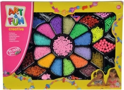 Darčeková sada korálkov A&F, 10 000 ks vrátane príslušenstva