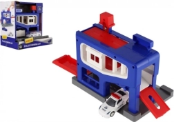 Policajná parkovacia garáž s autíčkom