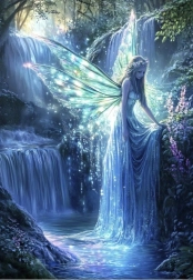 Puzzle Pokojné vodopády 1000 dielikov