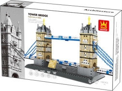 Stavebnica vežový most TOWER BRIDGE – séria Budovy, 969 dielikov