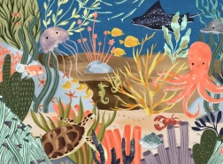 Puzzle Oceán Whimsy 500 dielikov Ravensburger