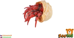 Plastový pustovnícky krab 7 cm
