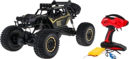 Kovový RC rock crawler 1:8 s pohonom 4x4 a LED pre deti 3+