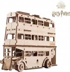 Ugears 3D Drevené Mechanické Puzzle Rytierový Autobus Harry Potter