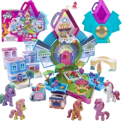 My Little Pony kryštálový maják Mini World Magic s 5 figúrkami