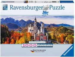 Ravensburger panoramatické puzzle zámok Neuschwanstein 1000 dielikov