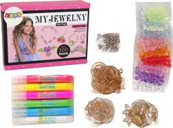 Sada na výrobu šperkov DIY s fixkami a korálkami