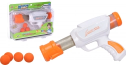 Pumpovacia puška s penovými loptičkami