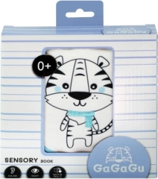 Zmyslová látková knižka pre bábätká Tiger GAGAGU