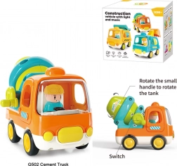 Interaktívna miešačka betónu pre najmenších