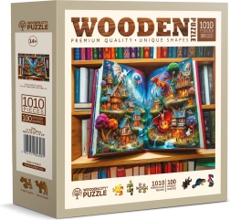 Drevené puzzle Kúzelné rozprávky 1010 dielikov WOODEN CITY