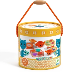 DJECO Čajový set Hladové mačky