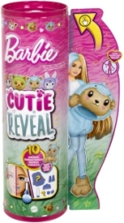 Barbie Cutie Reveal – medvedík a delfín, prekvapenia a prezliekací kostým