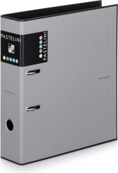 zakladač A4 pákový 7 cm PASTELINI sivý