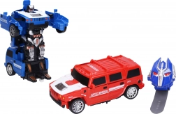 Autobot na diaľkové ovládanie s hodinkovým ovládačom 22 cm