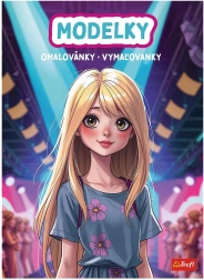 Omaľovánky modelky 20 × 27,5 cm