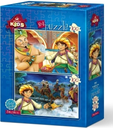Puzzle Aladin a čarovná lampa 2×100 dielikov