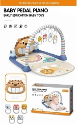 Interaktívna hracia podložka s pianom – zvierací motív