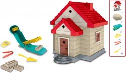 Kinetický piesok – stavebnica s tehličkami Dom 750 g