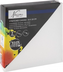 Maliarske plátna 20 × 20 cm z bavlny