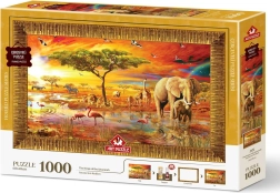 Art Puzzle puzzle s rámom a lepidlom 3v1 1000 dielikov – Králi