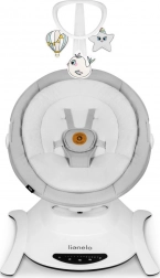 Lionelo dojčenská hojdačka Bella sivý betón