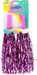 Ružové cheerleadingové pompony pre deti (pár)
