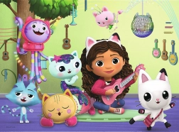 Trefl puzzle Gábin mačací domček 30 dielikov