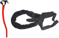 čertovský chvost červený 80 cm