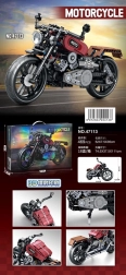 Stavebnica motocykla 469 dielikov