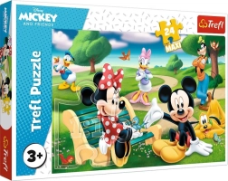 Puzzle 24 Maxi – MICKEY MOUSE a priatelia – TREFL