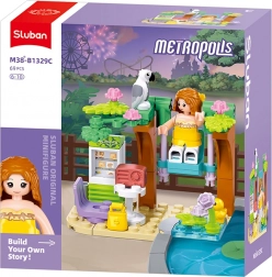 Stavebnica Sluban Hojdačka v Záhradke