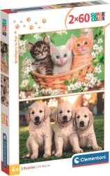 Puzzle Chlpatí súrodenci