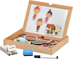 Magnetická hra v kufríku – Uhádneš moje povolanie? LUCY & LEO