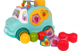 Interaktívny triediaci autobus s hudbou a svetlami