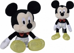 Disney D100 plyšový maskot Mickey platinová kolekcia 25 cm